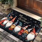 Merry Christmas Washable Door Mat