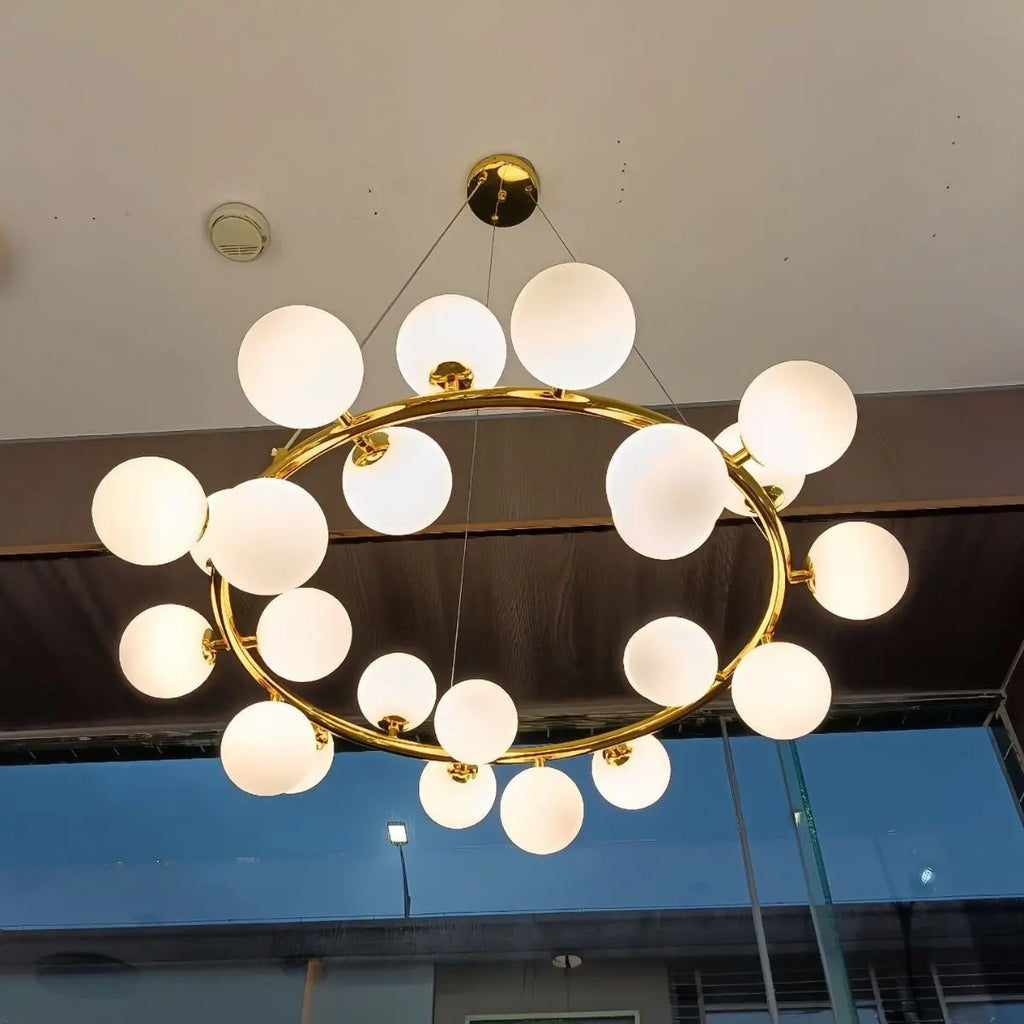 Glass LED Chandelier