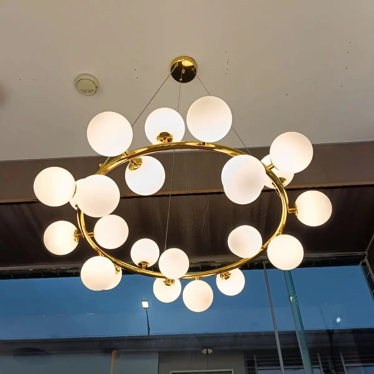 Glass LED Chandelier