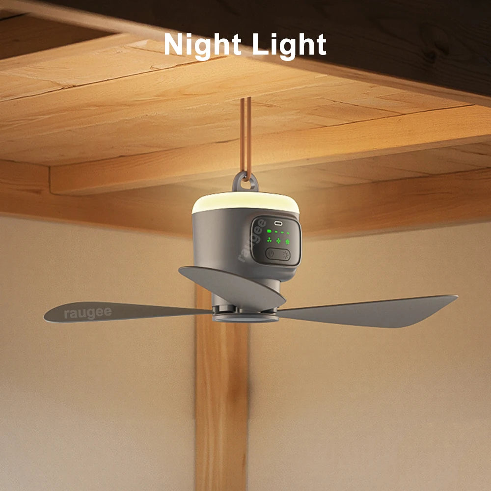 12000mAh Tent Ceiling Fan