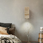Travertine Wabi-Sabi Wall Light