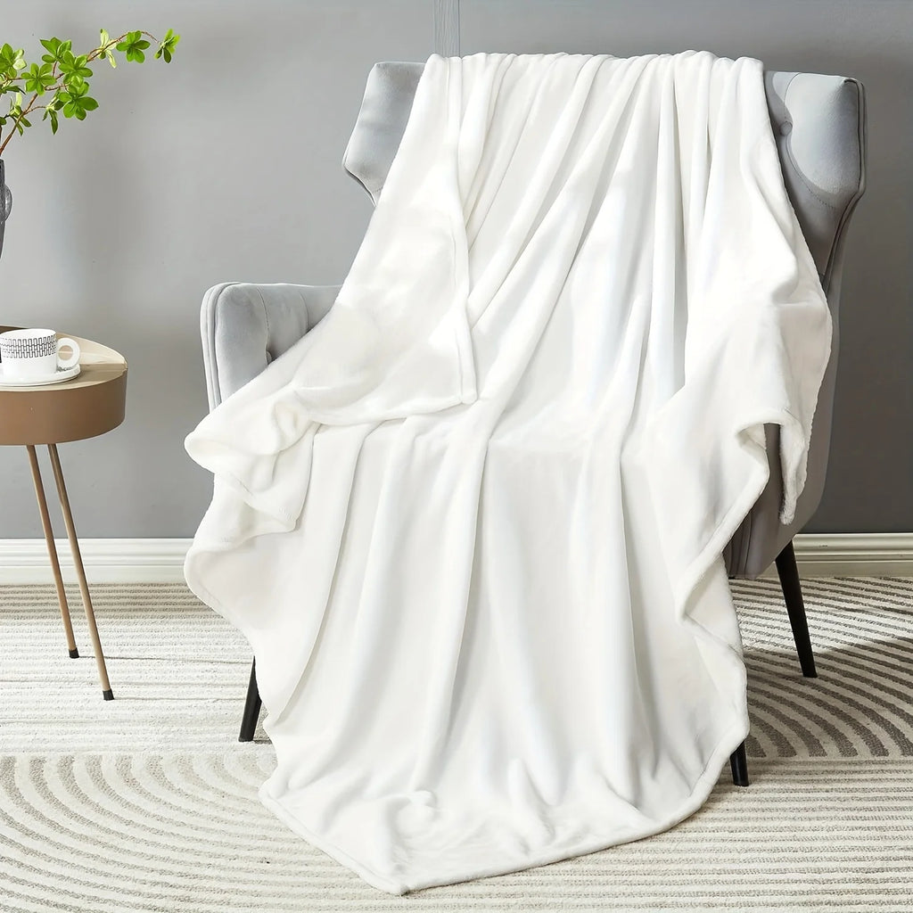 Coral Fleece Throw Blanket