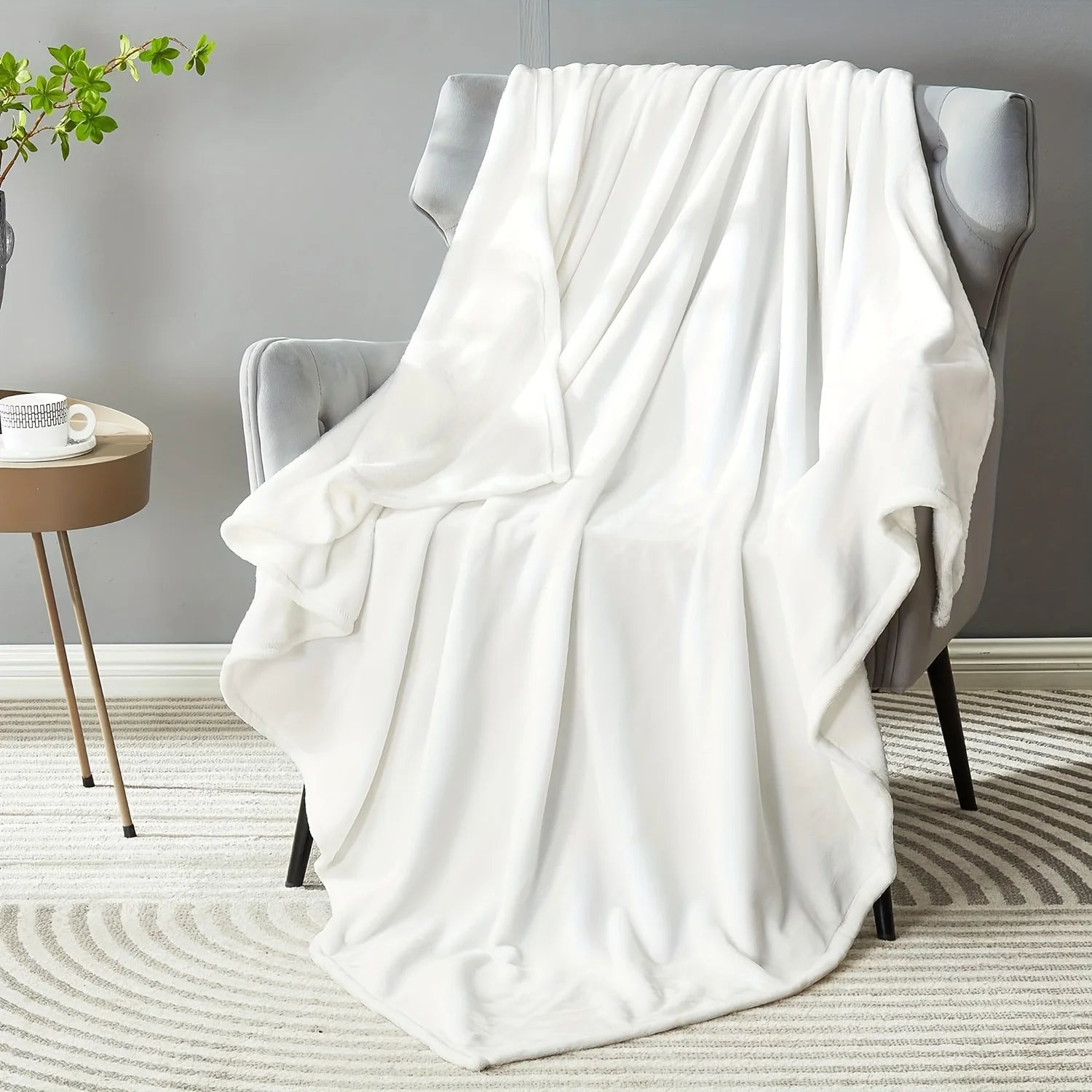 Coral Fleece Throw Blanket