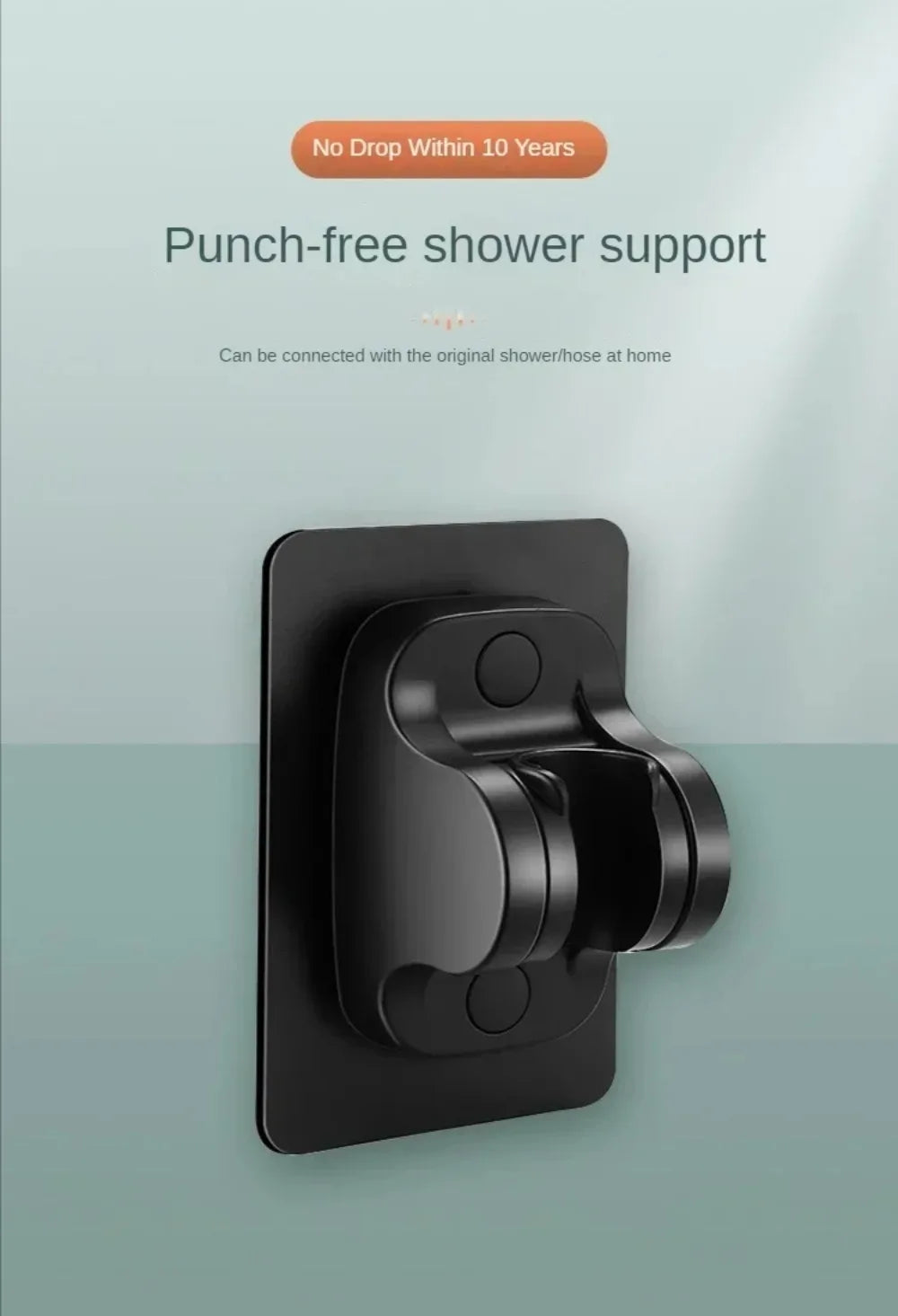 High Pressure Shower Head 5 Modes Adjustable Showerheads with Hose Water Saving One-Key Stop Spray Nozzle Bathroom Accessories