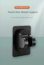 High Pressure Shower Head 5 Modes Adjustable Showerheads with Hose Water Saving One-Key Stop Spray Nozzle Bathroom Accessories