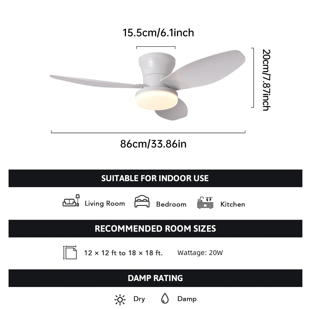 Casa Ceiling Fan with Light