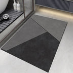 Luxury Diatomite Mud Bath Mat Bathroom Super Absorbent Shower Foot Mats Non Slip Quick Dry Toilet Carpet Room Rugs Doormat