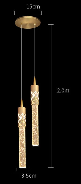 Crystal LED Pendant Light