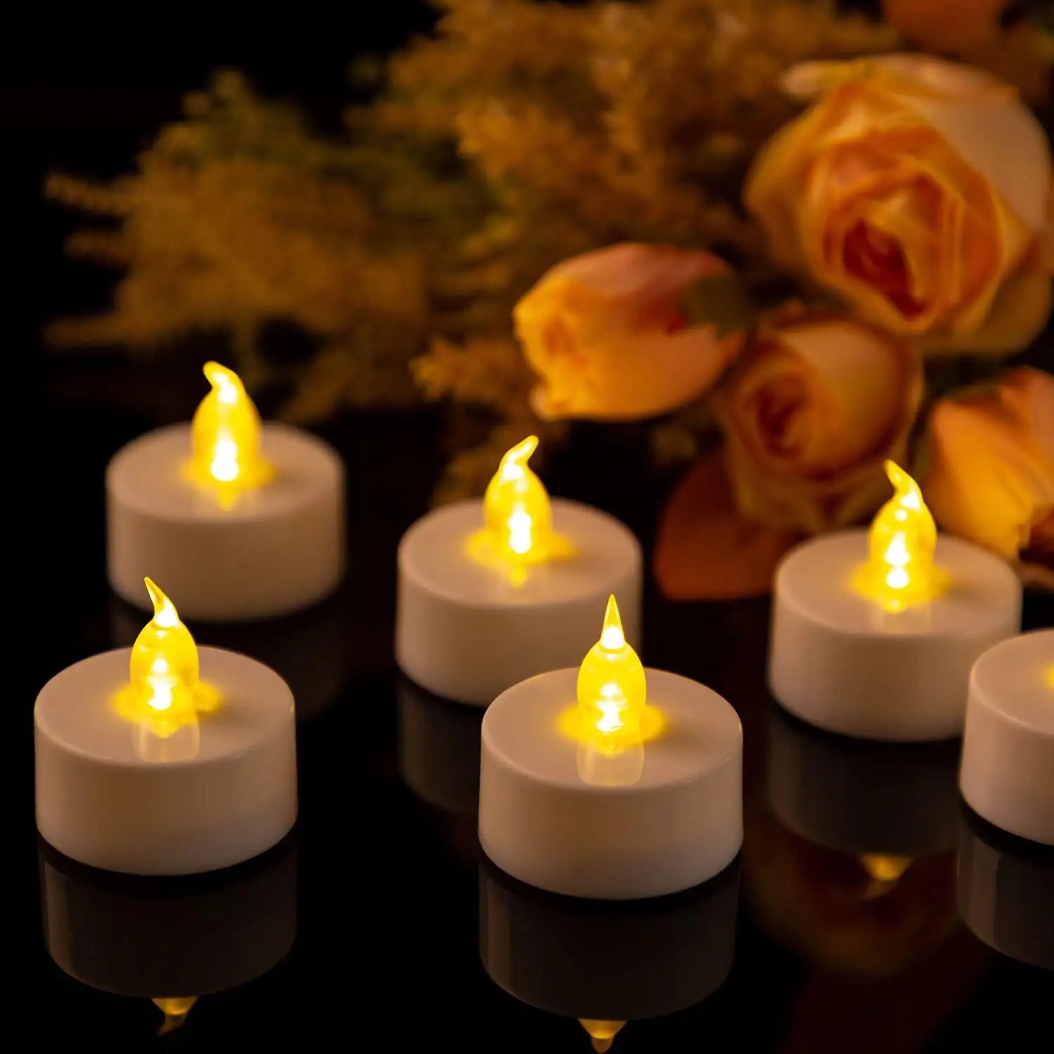 WarmGlow Flameless Candle Set