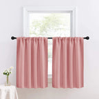 Short Blackout Kitchen & Bathroom Curtain