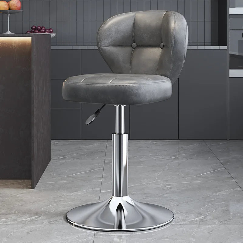 Adjustable Swivel Bar Stool