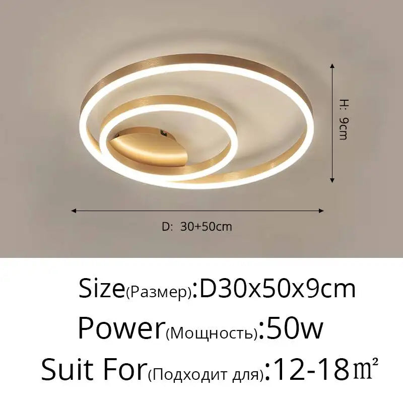 Circle LED Chandelier