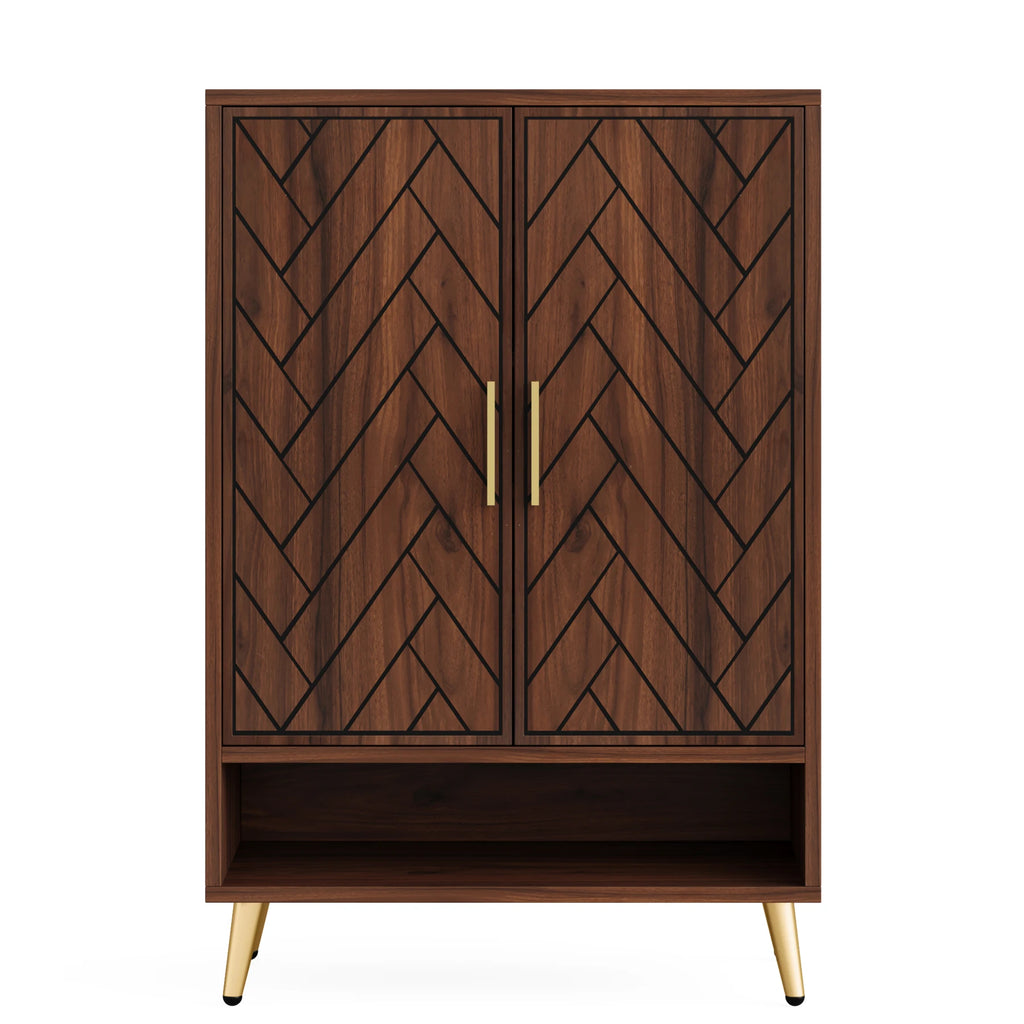 WalnutHaven 6-Tier Shoe Cabinet