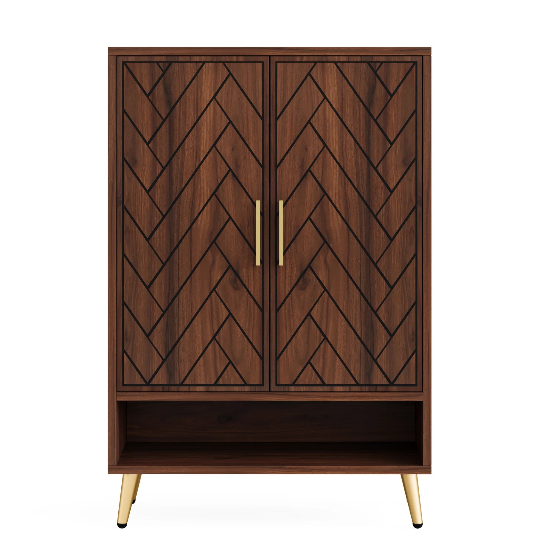 WalnutHaven 6-Tier Shoe Cabinet