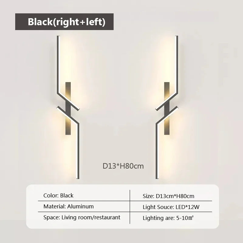 Strip Bedside LED Wall Light