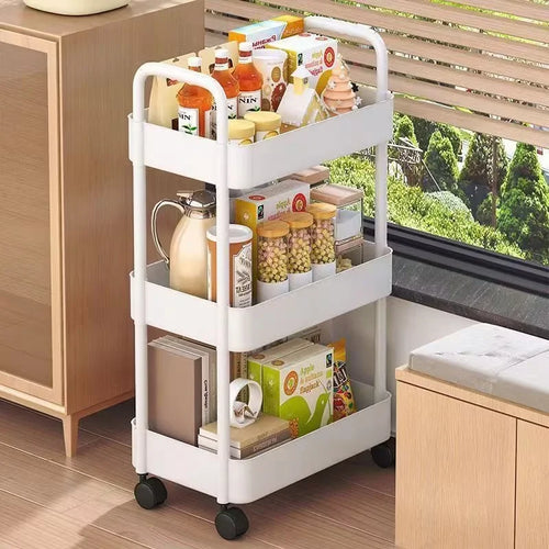 4-Tier Rolling Storage Cart