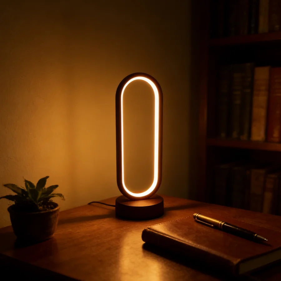 Ring Dimmable LED Table Lamp