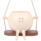 Swing Resin Planter