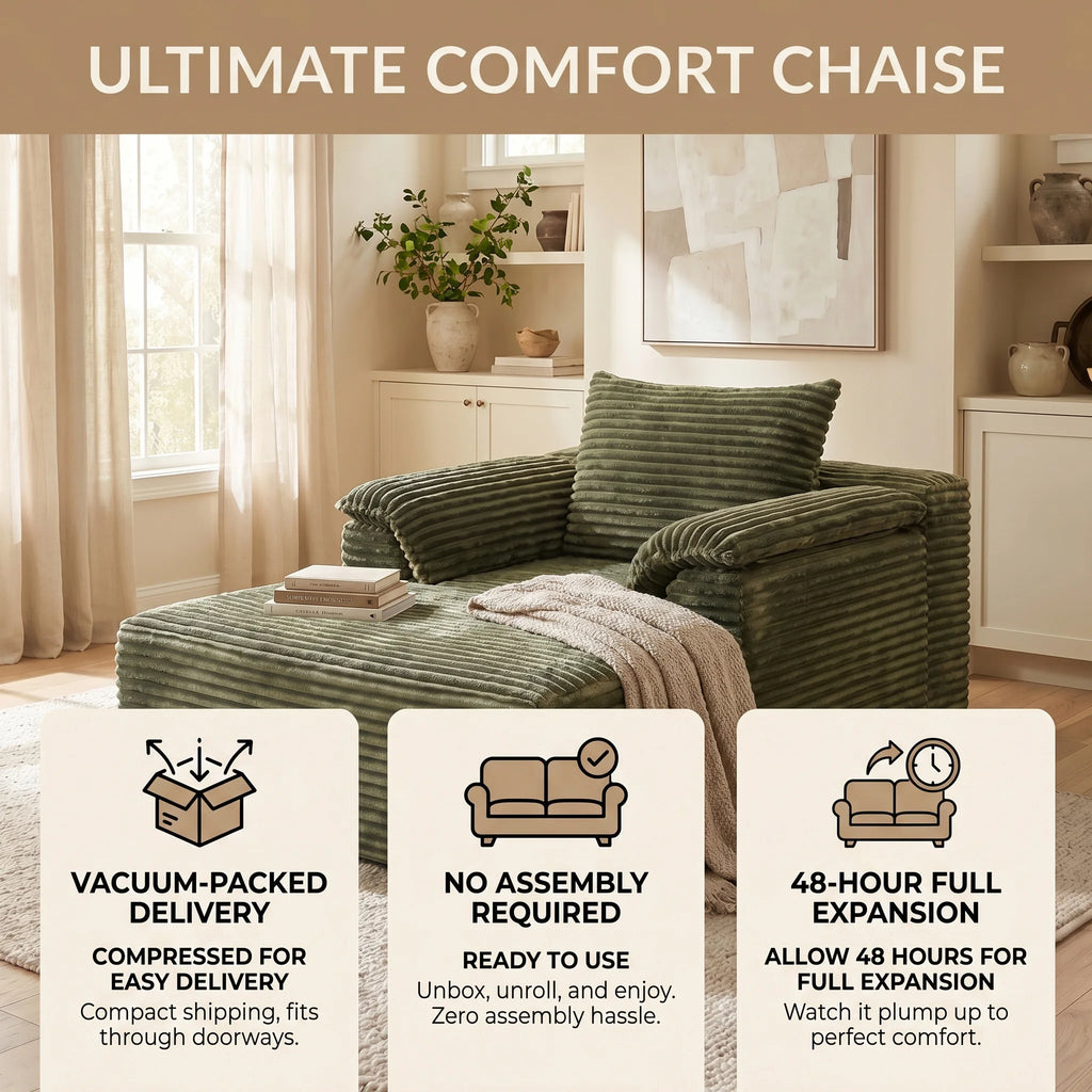CloudRest Oversized Sofa Bed