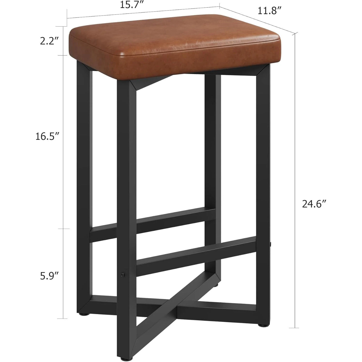 Backless Counter-Height Bar Stools — additional view