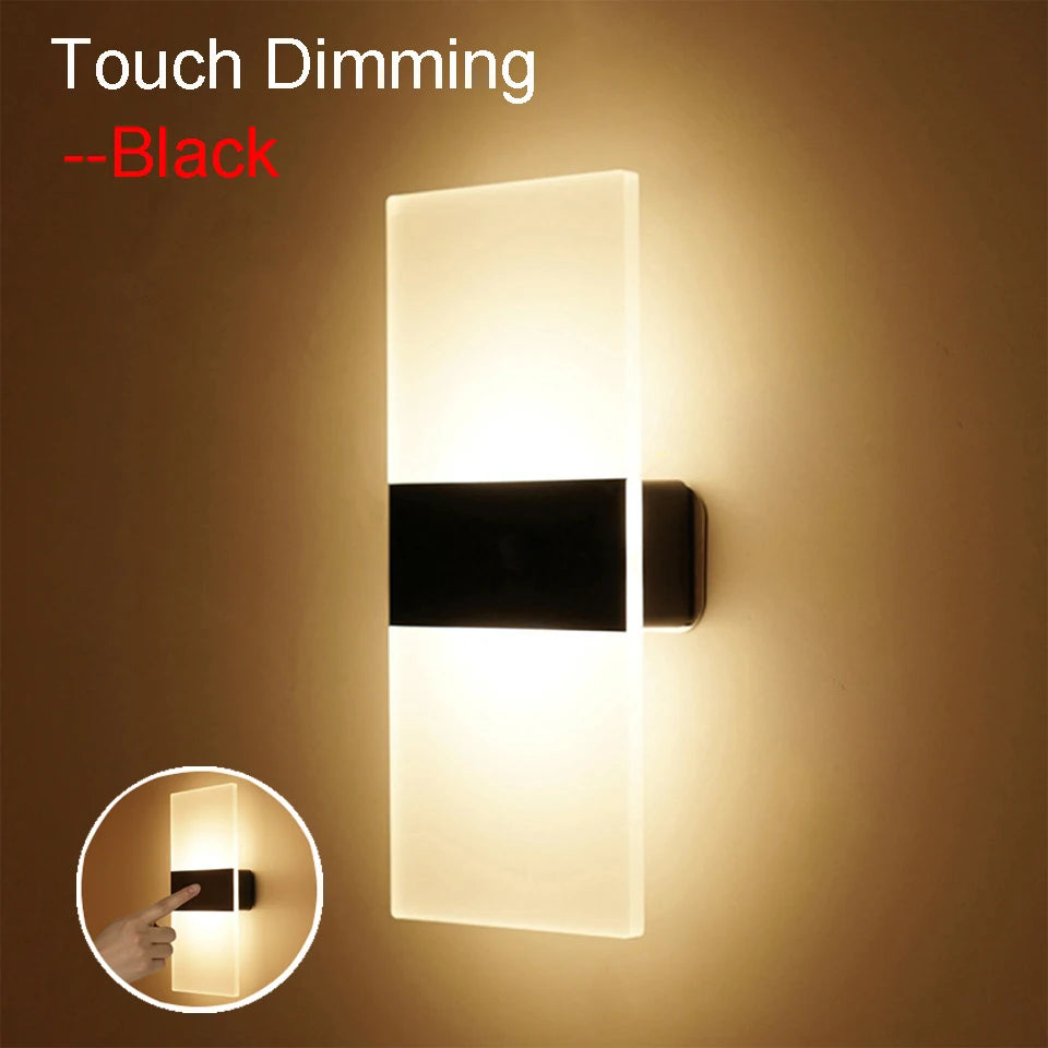 Acrylic Motion-Sensor Wall Light