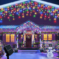 Curtain Solar Outdoor String Lights