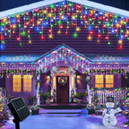 Curtain Solar Outdoor String Lights
