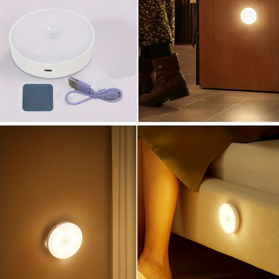 White Warm Light Magnetic Night