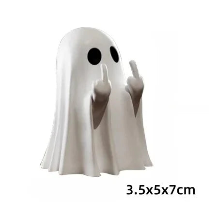 Glow-in-the-Dark Cheeky Ghost Statue