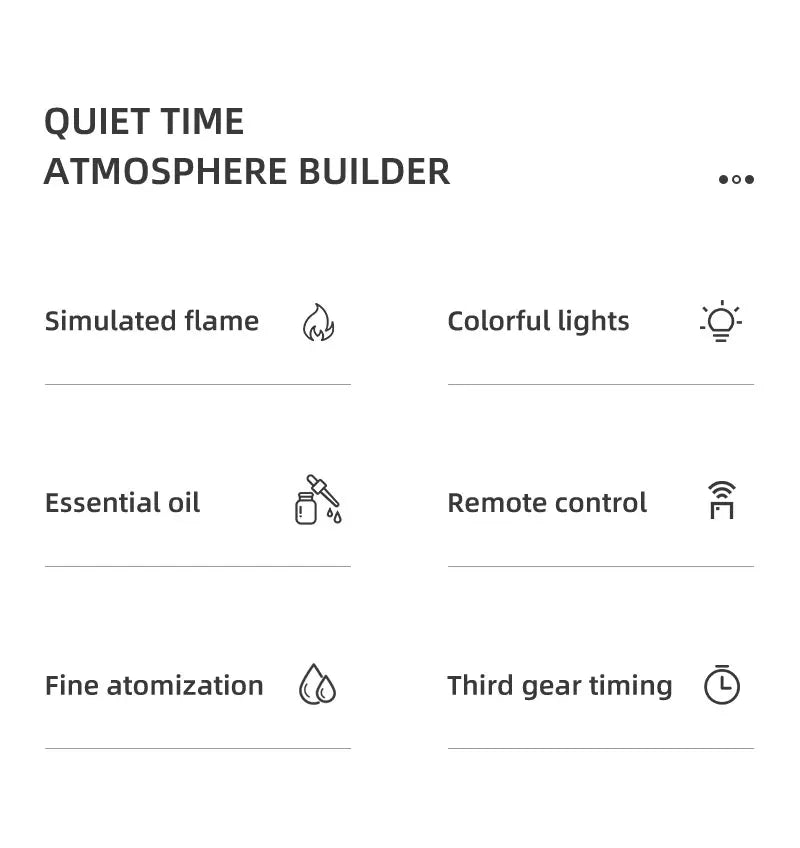 Fireplace Flame Aroma Diffuser
