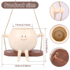 Swing Resin Planter