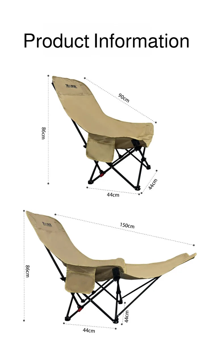 Folding Recliner Chair with Leg Rest