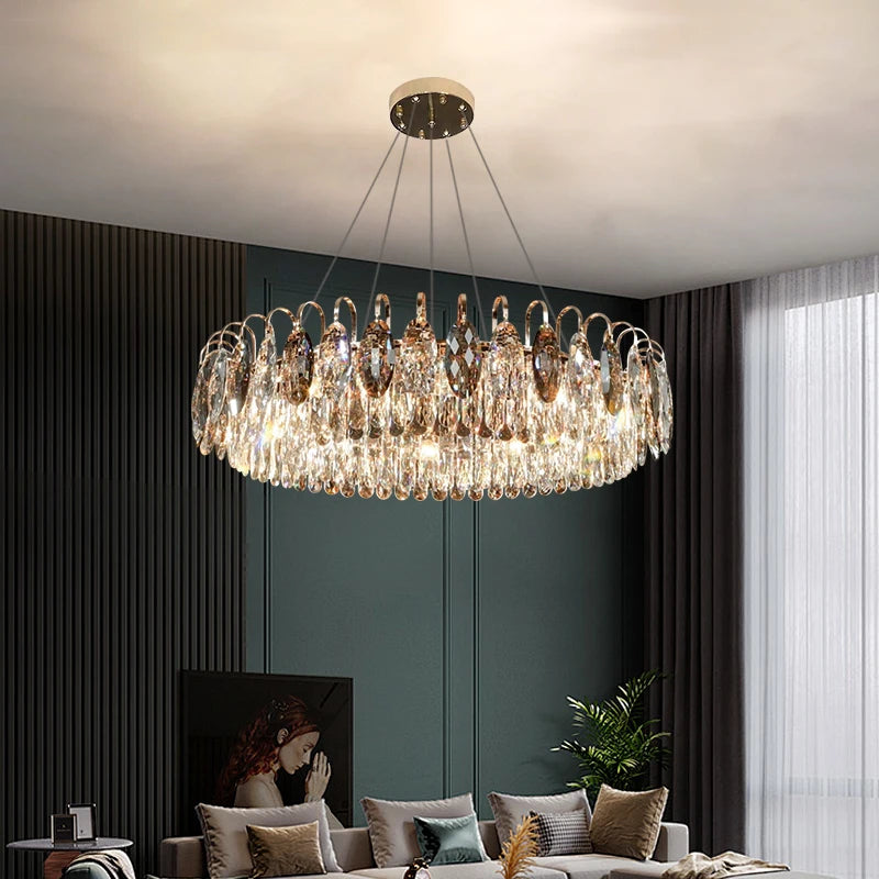 Modern Luxury Crystal Chandelier