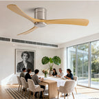 Remote-Control Low-Profile Ceiling Fan