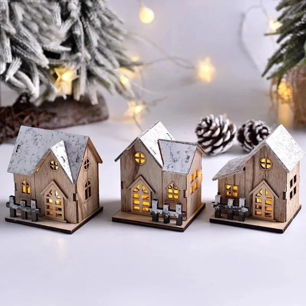 Wood LED Christmas Decor