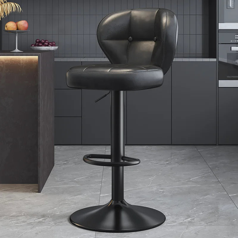 Adjustable Swivel Bar Stool
