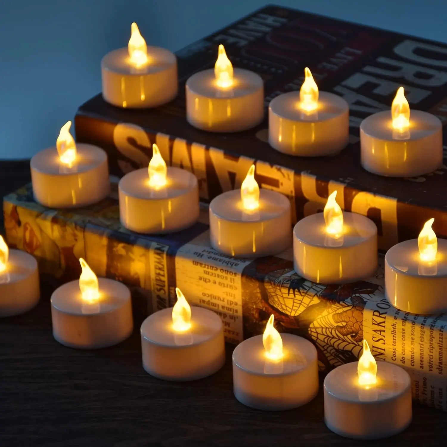 WarmGlow Flameless Candle Set