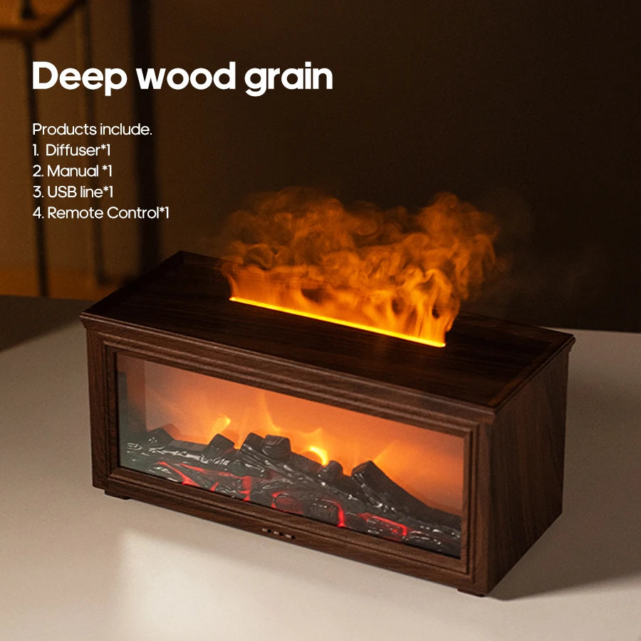 Fireplace Flame Aroma Diffuser