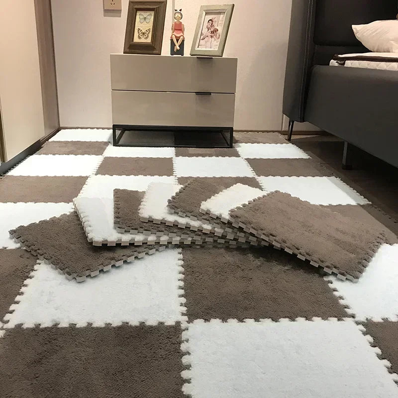 Interlocking Plush Kids Play Mat