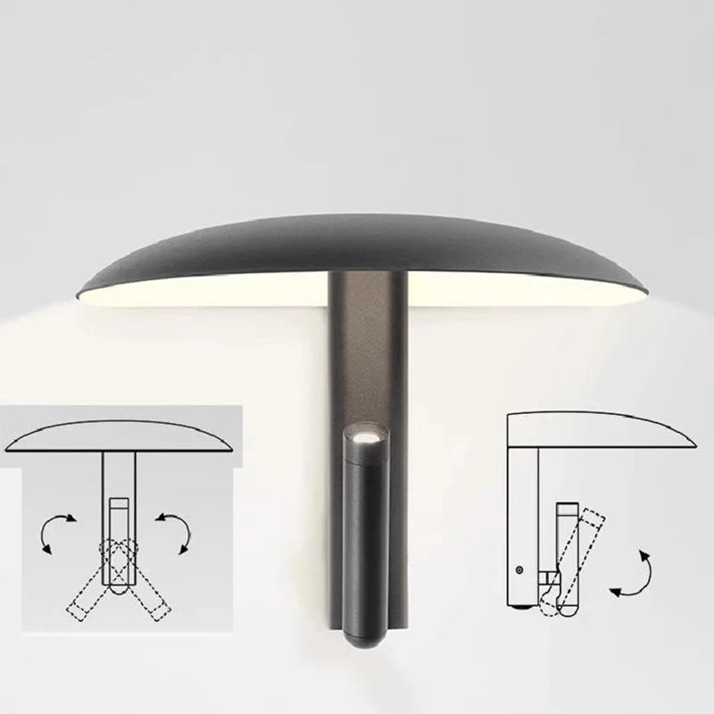 Orange LED Wall Light