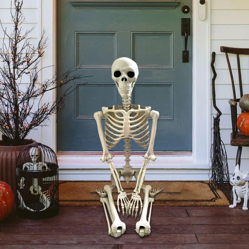 90 cm Posable Halloween Skeleton