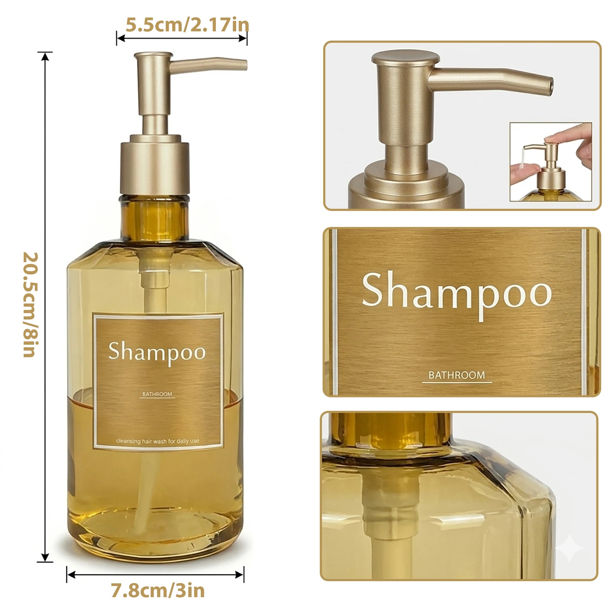 Waterproof Wall-Mount Shower Dispenser