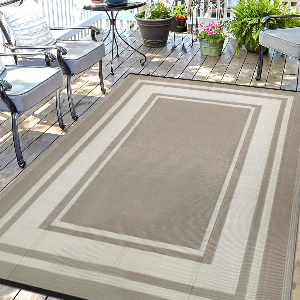 Reversible Woven Patio Rug