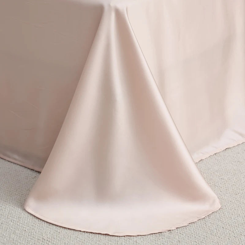 100% Silk Bed Sheet Set Luxury Mulberry Silk Bedding Sets Twin Full Double Queen King Size Fitted Sheet Flat Sheet Pillowcase