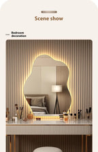 Irregular LED Accent Wall Mirror