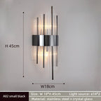 High-End Crystal Wall Light