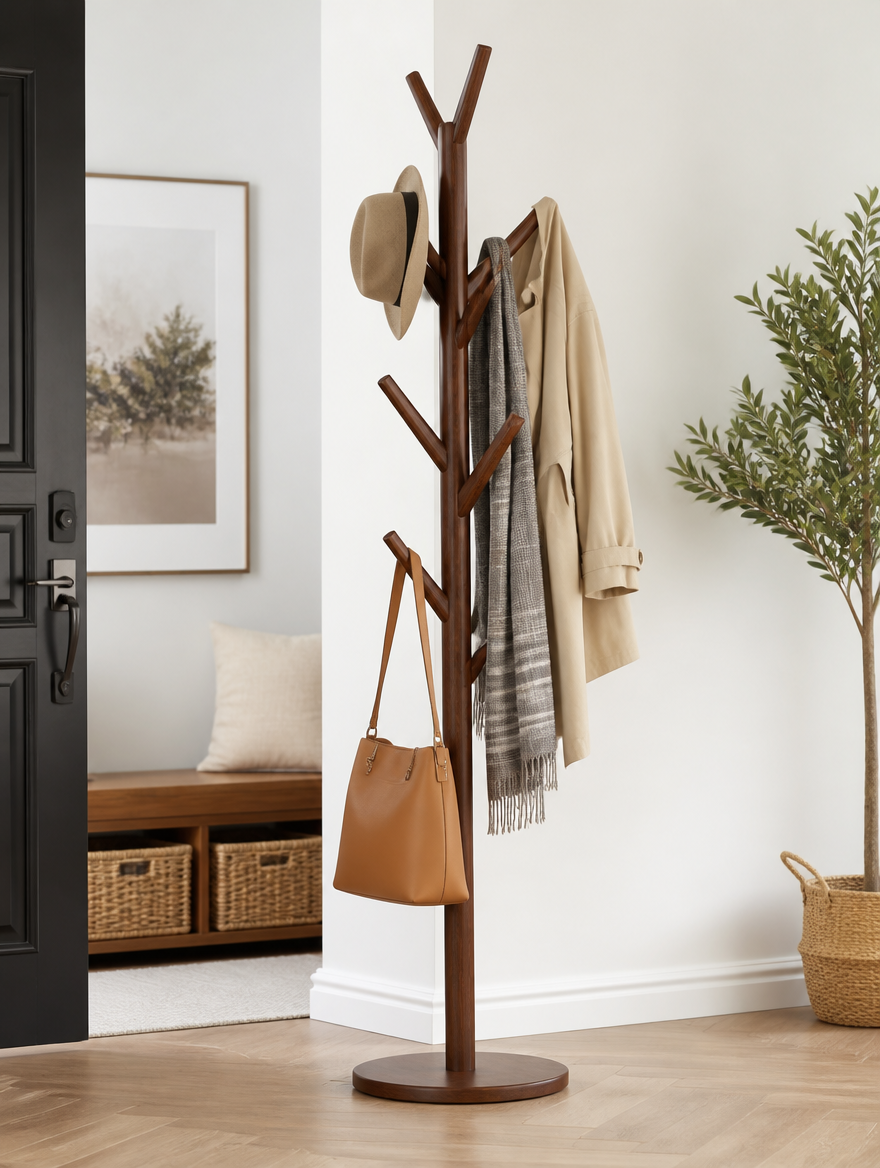 Coat Stand in use