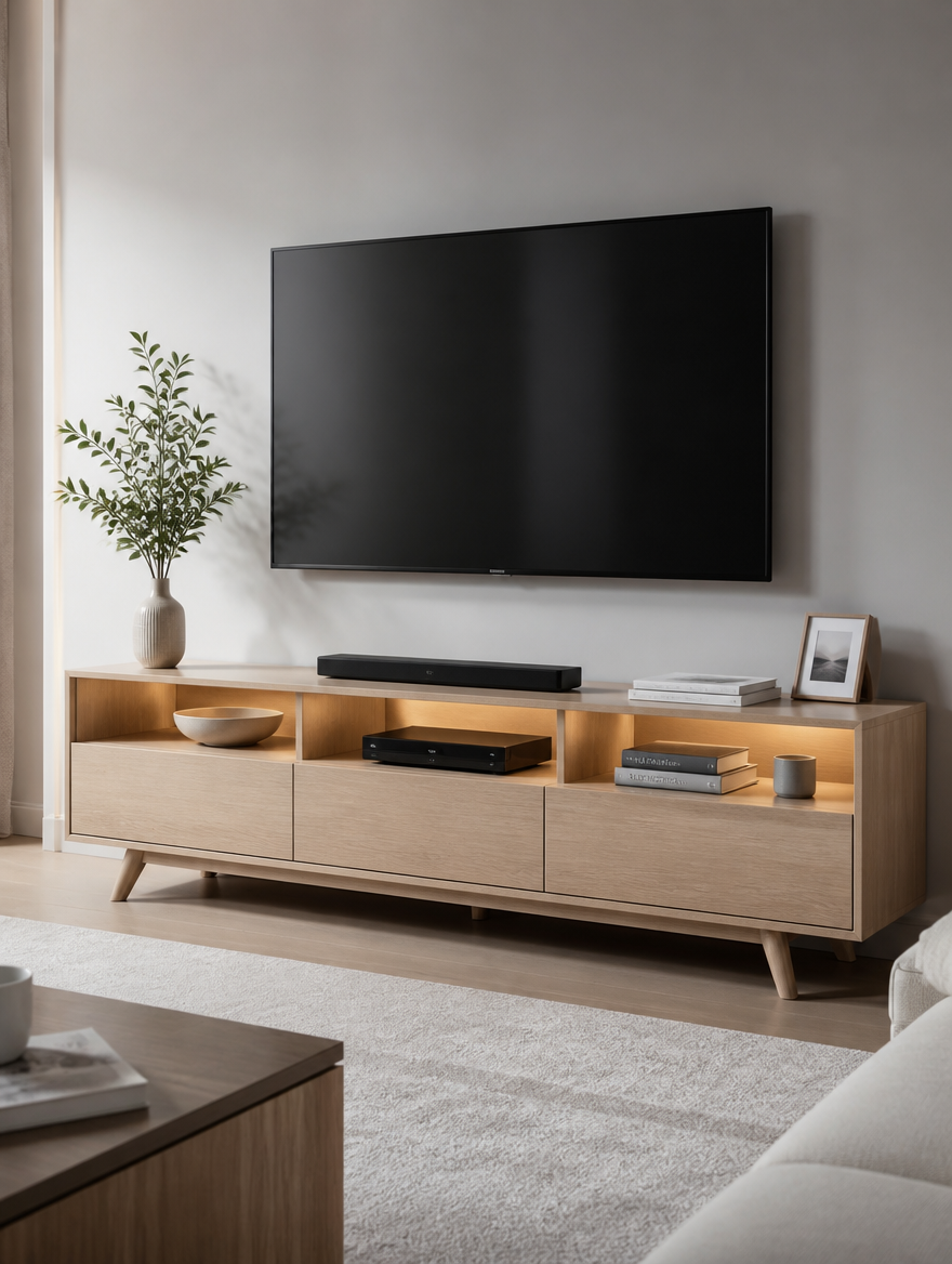 Nordic TV Stand lifestyle