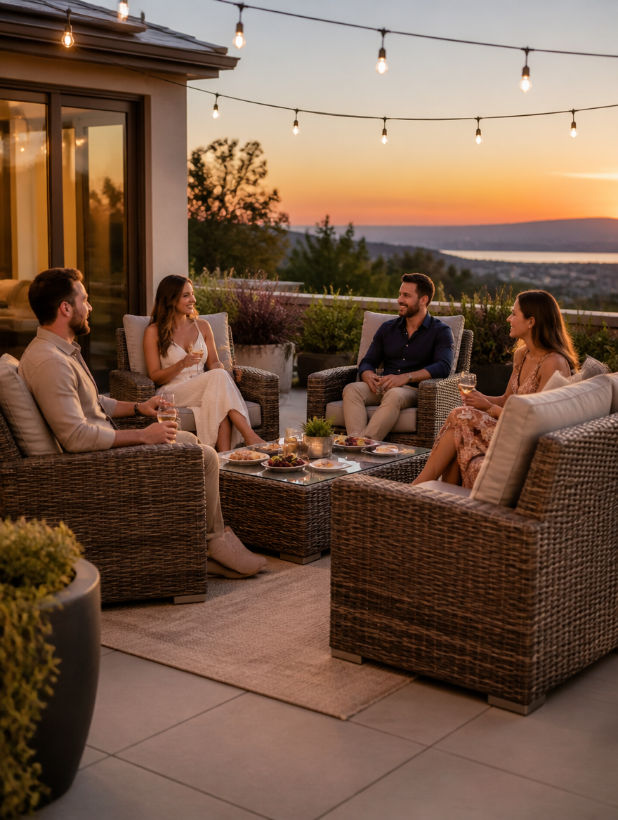 Patio Conversation Set lifestyle