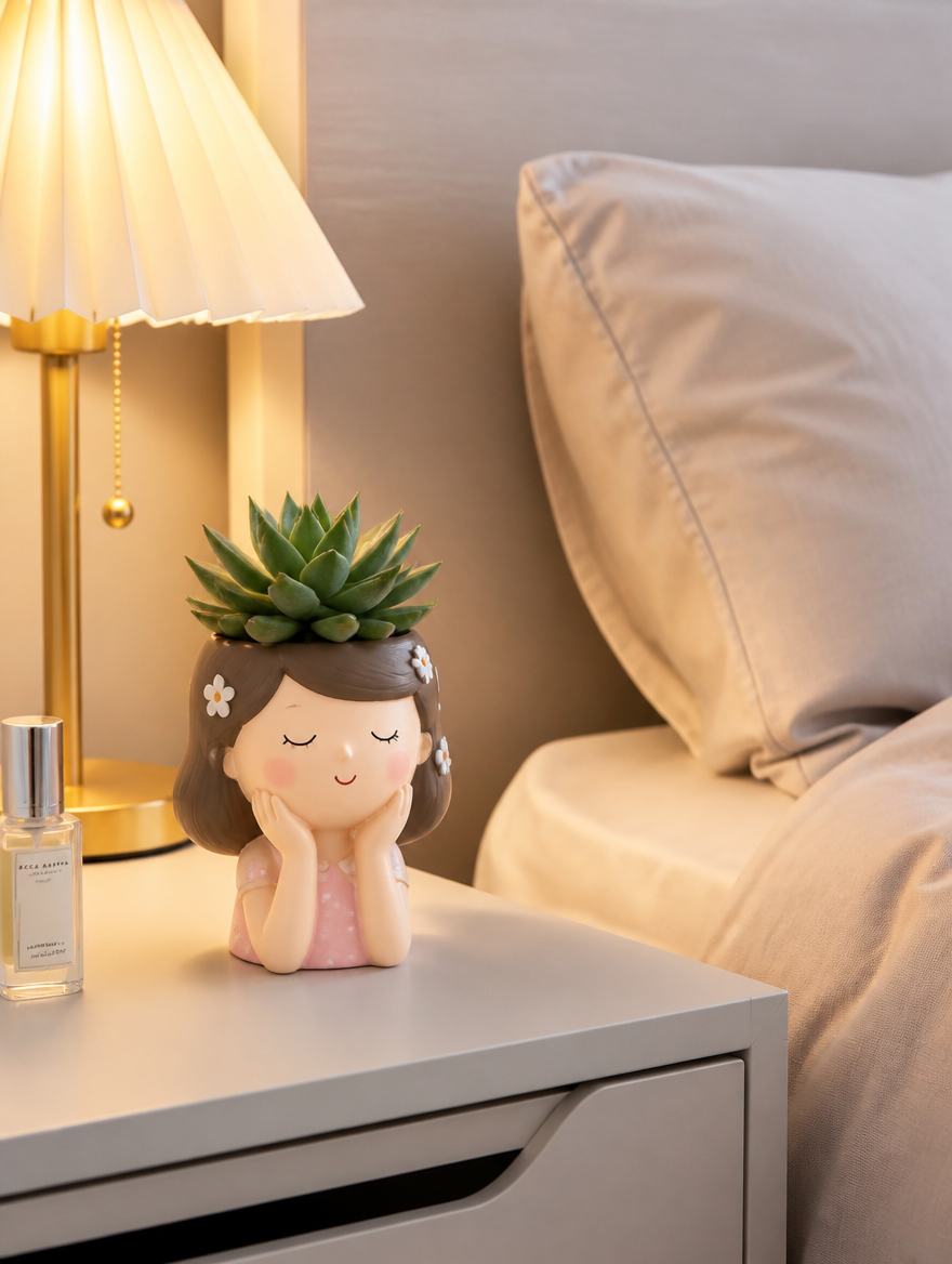 Cute Girl Plant Pot lifestyle photo 3